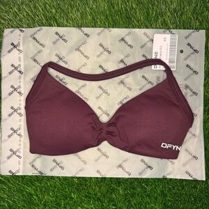 Dfyne impact strappy bra expresso brown extra small